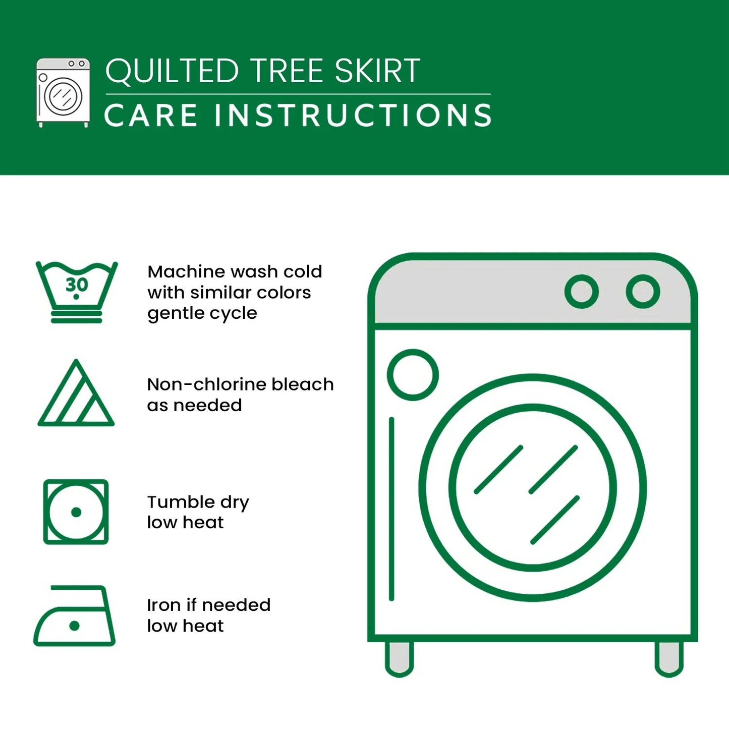 Bethlehem Peace Christmas Quilted Tree Skirt