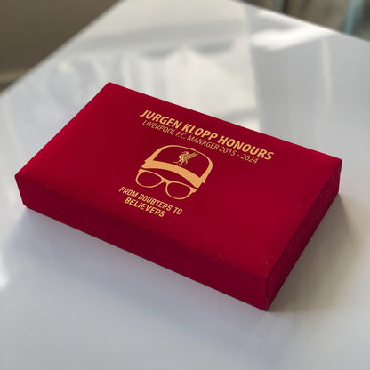 🔥LAST DAY SALE 49% OFF🔥 Jurgen Klopp Honours[Batch 3 = Last Batch]  - Trophy Collection Box!