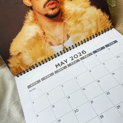 🎶 Music Calendar 2026 | Gift for Real Fans of Robert Redford ✨