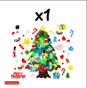 Felt Christmas Tree for Kids