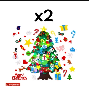 Felt Christmas Tree for Kids