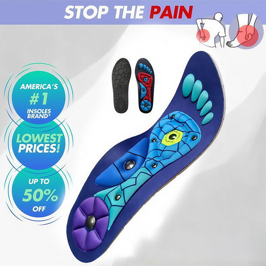 🔥LAST DAY 49% OFF🔥Plantar Fasciitis High Arch Shock Absorbing Insoles