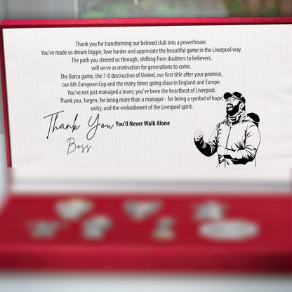 🔥LAST DAY SALE 49% OFF🔥 Jurgen Klopp Honours[Batch 3 = Last Batch]  - Trophy Collection Box!