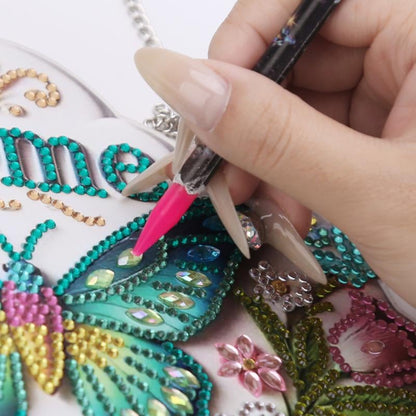 🔥LAST DAY 49% OFF - Self Adhesive Diamond Painting Pen with Pencil Sharpener