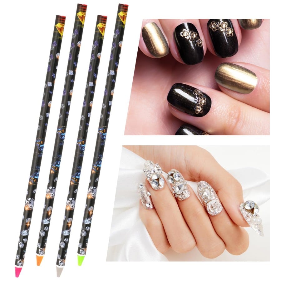 🔥LAST DAY 49% OFF - Self Adhesive Diamond Painting Pen with Pencil Sharpener