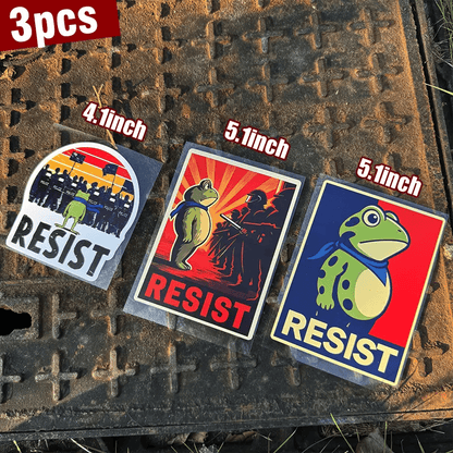 🏆Flash Sale🔥-🐸Portland Frog Protester Sticker