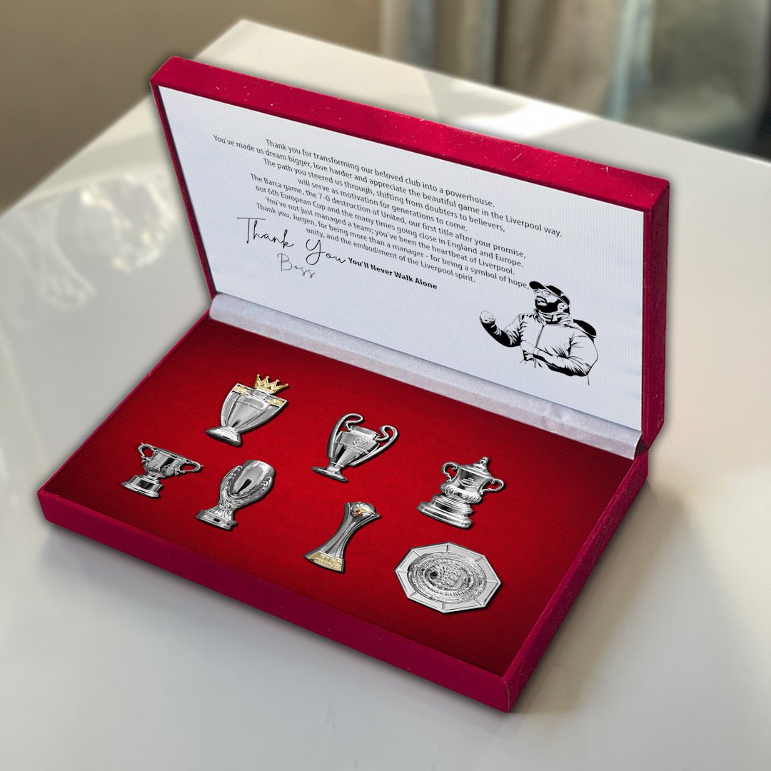 🔥LAST DAY SALE 49% OFF🔥 Jurgen Klopp Honours[Batch 3 = Last Batch]  - Trophy Collection Box!