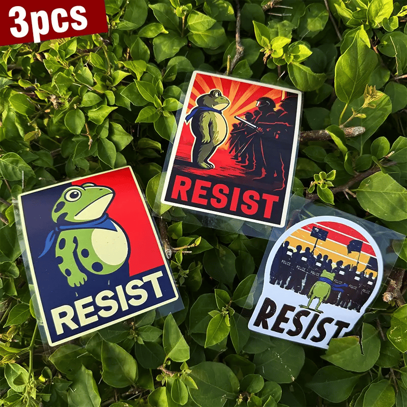 🏆Flash Sale🔥-🐸Portland Frog Protester Sticker