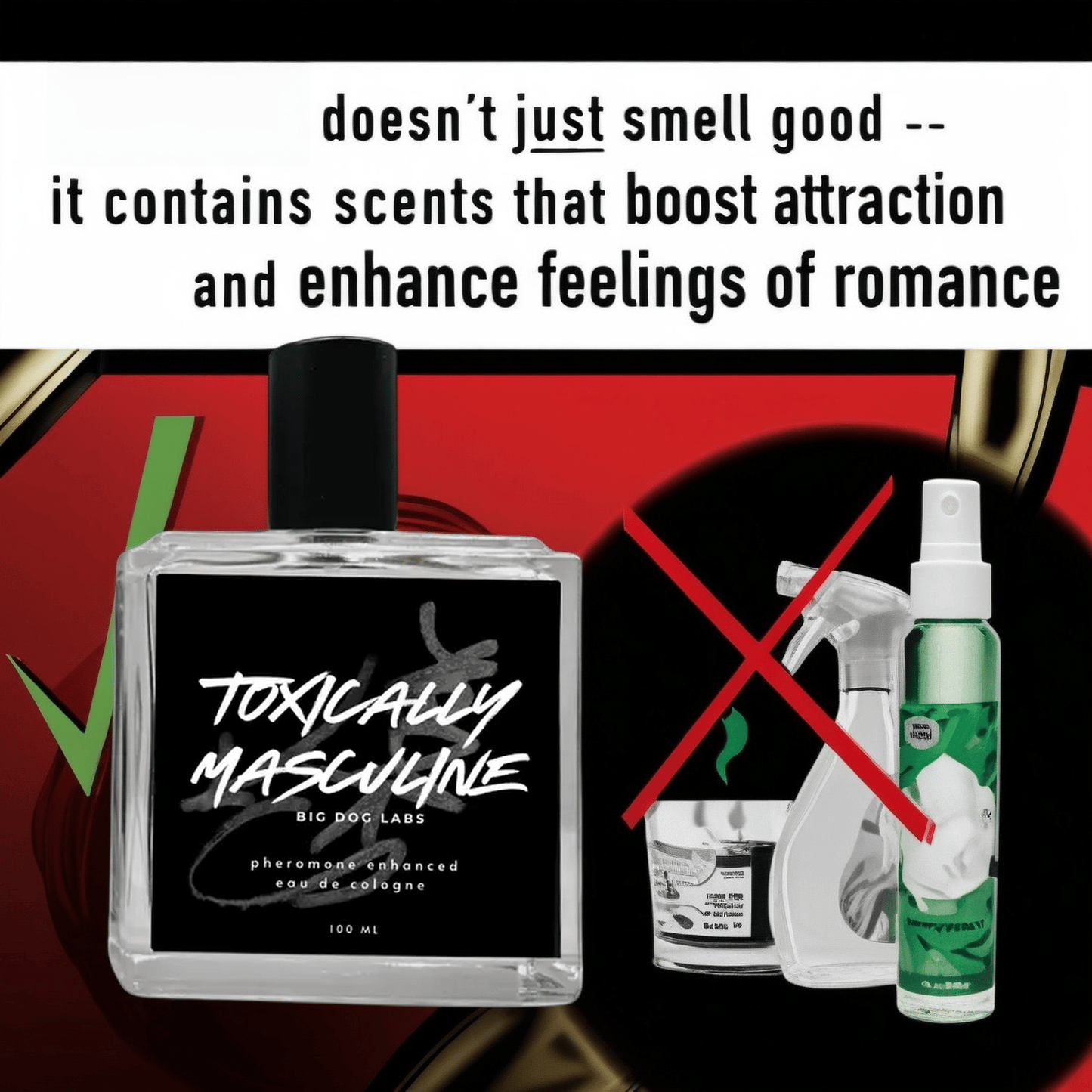 🎁Toxically Masculine - Pheromone Infused Eau de Cologne