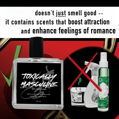 🎁Toxically Masculine - Pheromone Infused Eau de Cologne