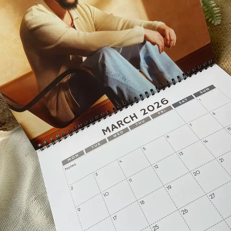 🎶 Music Calendar 2026 | Gift for Real Fans of Robert Redford ✨