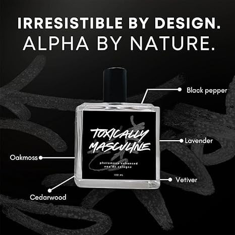 🎁Toxically Masculine - Pheromone Infused Eau de Cologne