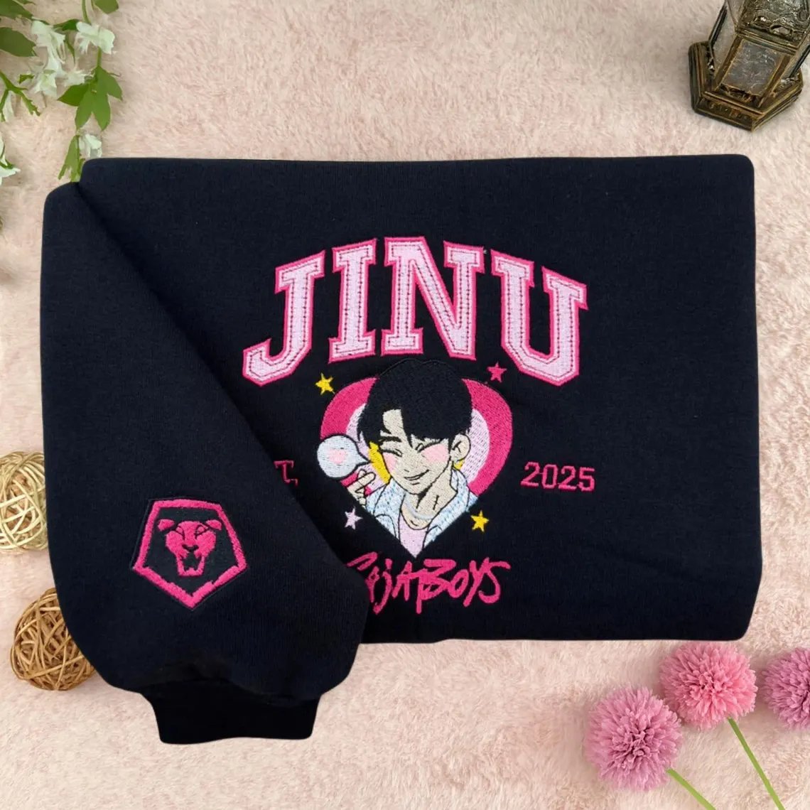 🔥Hot Sale 49% OFF🔥Kpop Embroidered Youth Sweatshirt