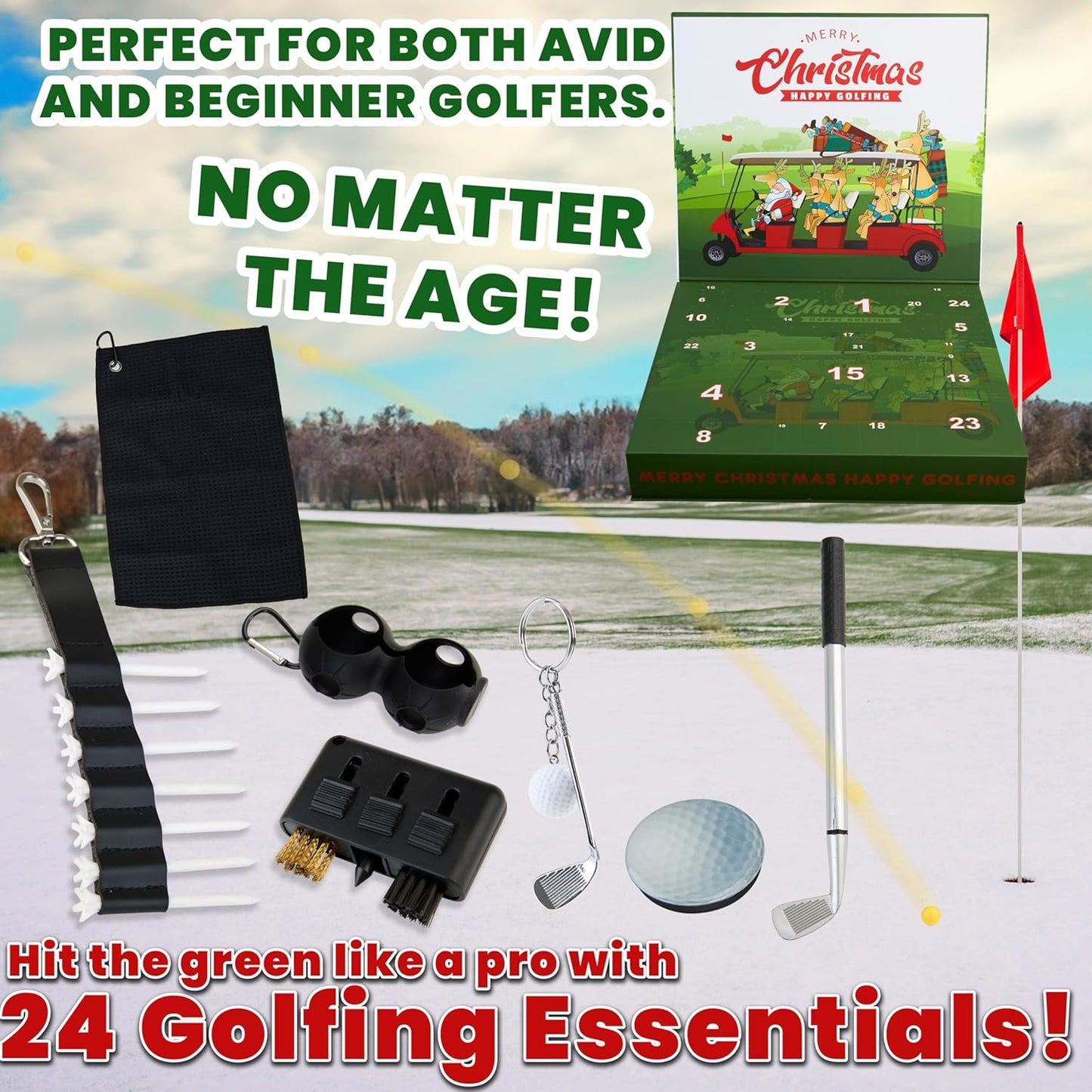 ⛳ Golfers 24 Day Advent Calendar 2026 🎄