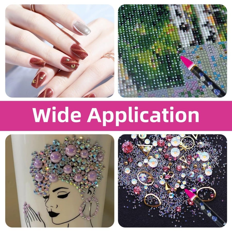 🔥LAST DAY 49% OFF - Self Adhesive Diamond Painting Pen with Pencil Sharpener