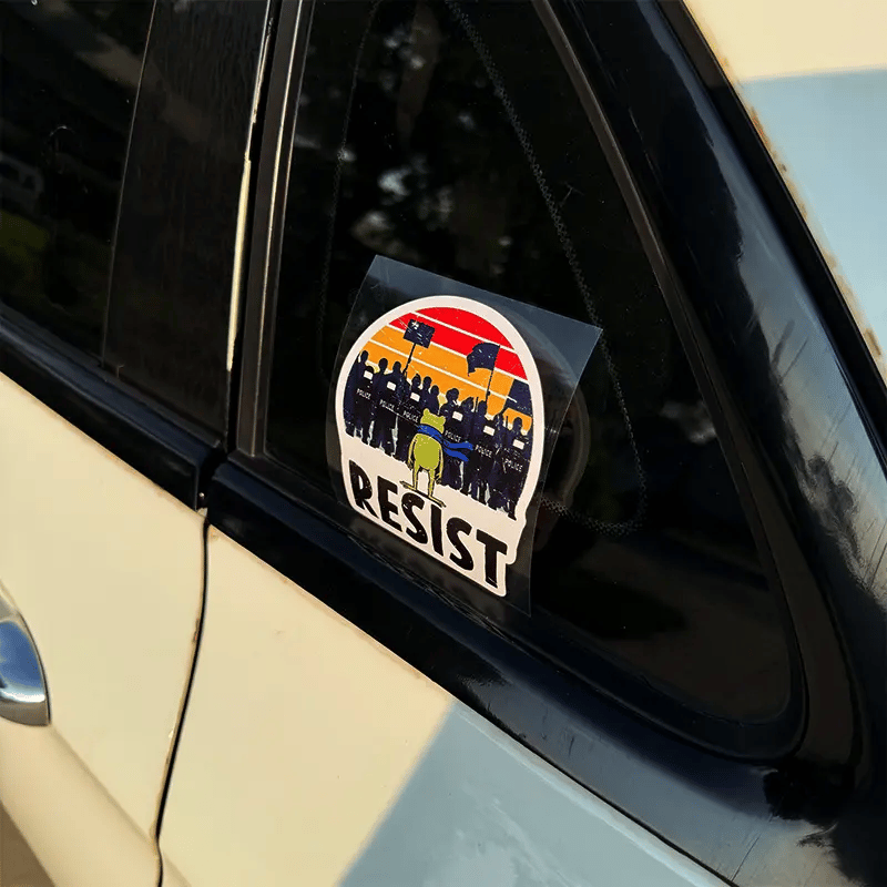 🏆Flash Sale🔥-🐸Portland Frog Protester Sticker