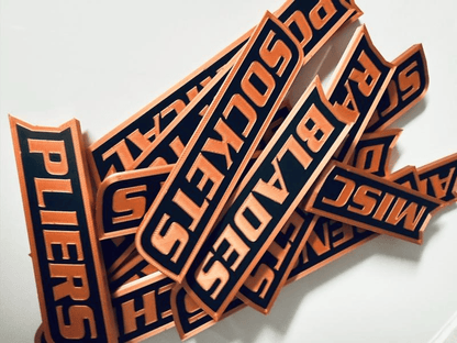 🔥Hot Sale 49% off🌟12 Pack of Magnetic Toolbox Labels🔩