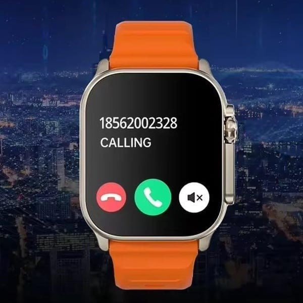 🏆 #1 Bestselling🏆--Smartwatch 6-in-1 Kit: Smartwatch, Bluetooth headphones, 20W fast charger, Type-C fast-charging cable, adapter, and audio support—compact and portable