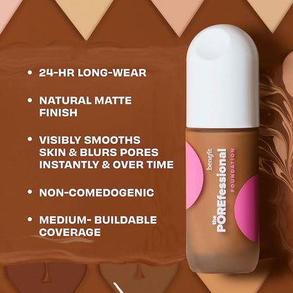 🔥Benefit Cosmetics The POREfessional Foundation