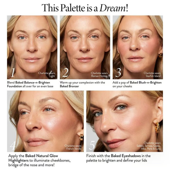 🔥Hot Sale 49% OFF🔥Baked Starter Kit - Tuscan Dreams includes Baked Multicolor Eyeshadow Palette