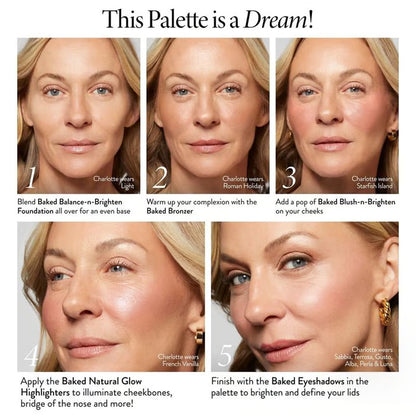🔥Hot Sale 49% OFF🔥Baked Starter Kit - Tuscan Dreams includes Baked Multicolor Eyeshadow Palette
