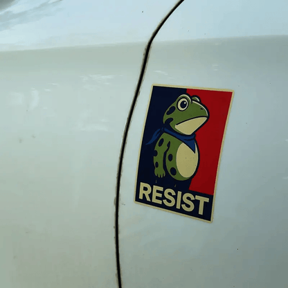 🏆Flash Sale🔥-🐸Portland Frog Protester Sticker