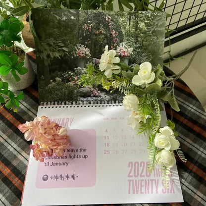 Wall Calendar 2026, Gift For Fan, Gift For Music Lover