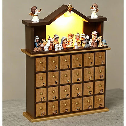🎄 Precious Moments Nativity Advent Calendar – 24 Days of Joy ✨