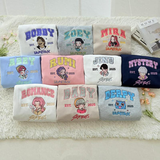 🔥Hot Sale 49% OFF🔥Kpop Embroidered Youth Sweatshirt
