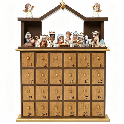 🎄 Precious Moments Nativity Advent Calendar – 24 Days of Joy ✨