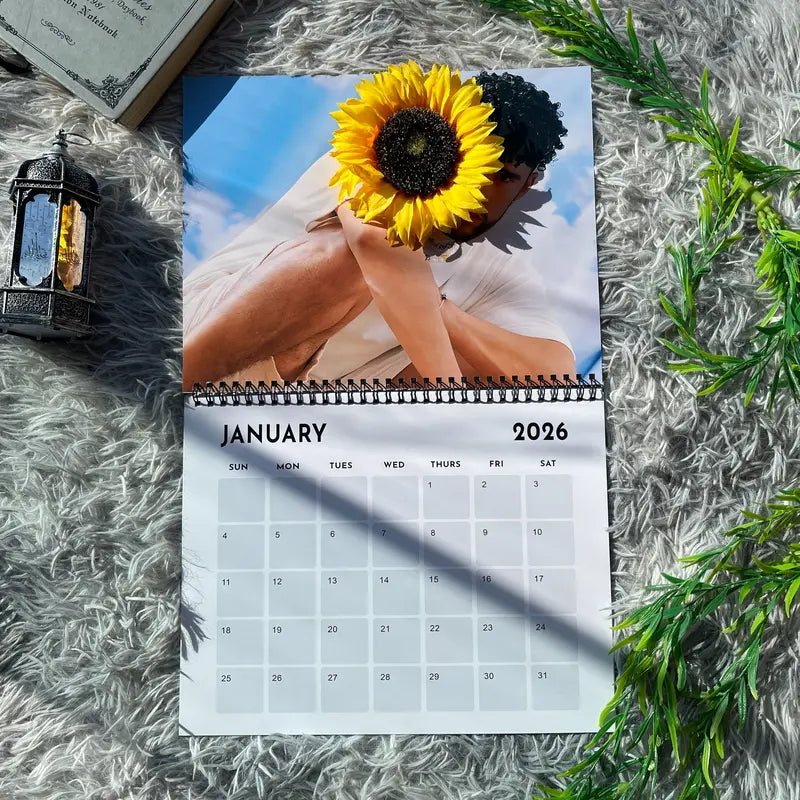 🎶 Music Calendar 2026 | Gift for Real Fans of Robert Redford ✨