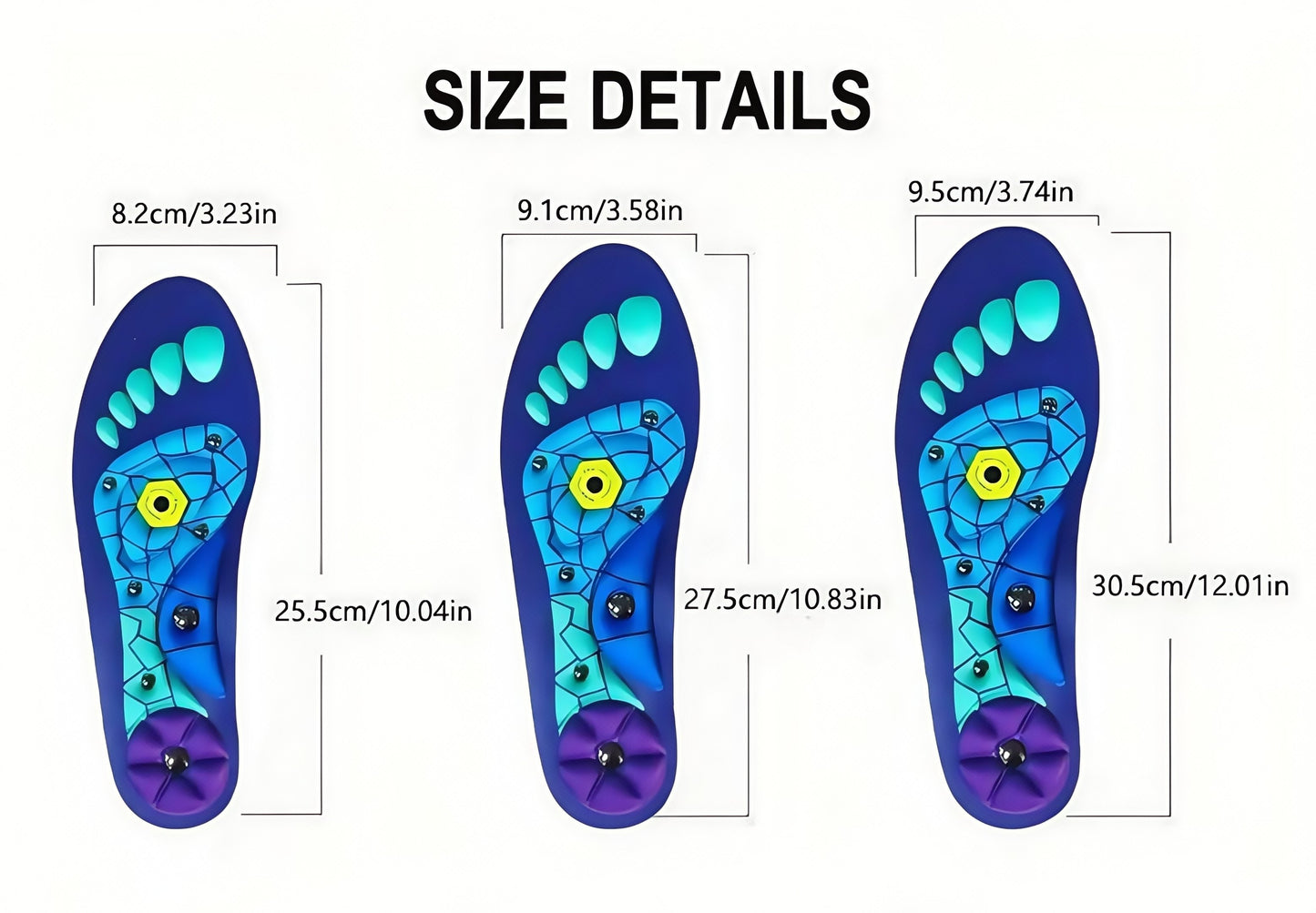🔥LAST DAY 49% OFF🔥Plantar Fasciitis High Arch Shock Absorbing Insoles