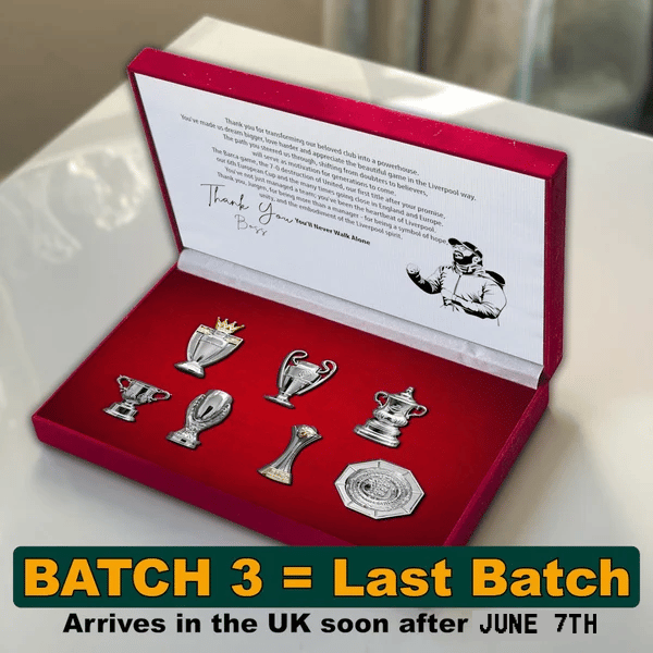 🔥LAST DAY SALE 49% OFF🔥 Jurgen Klopp Honours[Batch 3 = Last Batch]  - Trophy Collection Box!