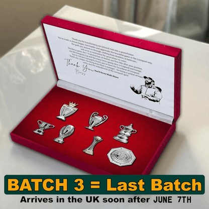🔥LAST DAY SALE 49% OFF🔥 Jurgen Klopp Honours[Batch 3 = Last Batch]  - Trophy Collection Box!