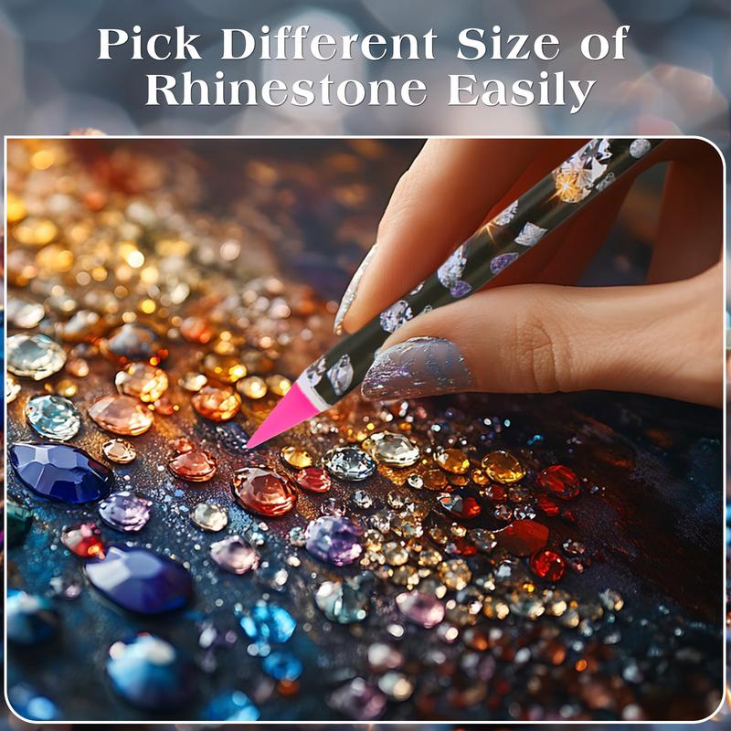 🔥LAST DAY 49% OFF - Self Adhesive Diamond Painting Pen with Pencil Sharpener