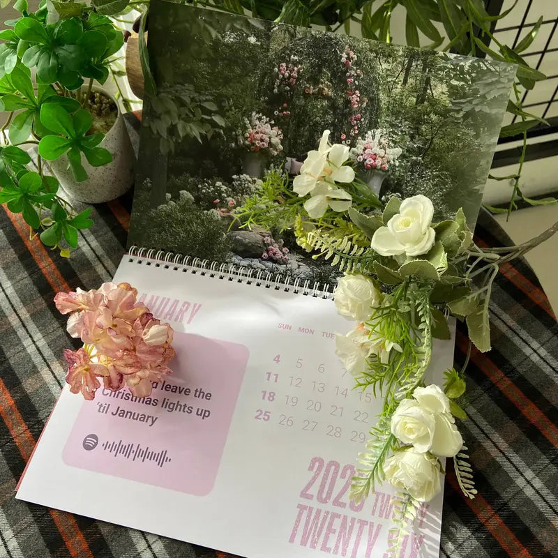 Wall Calendar 2026, Gift For Fan, Gift For Music Lover