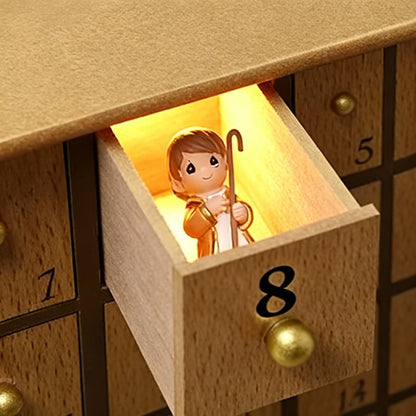 🎄 Precious Moments Nativity Advent Calendar – 24 Days of Joy ✨