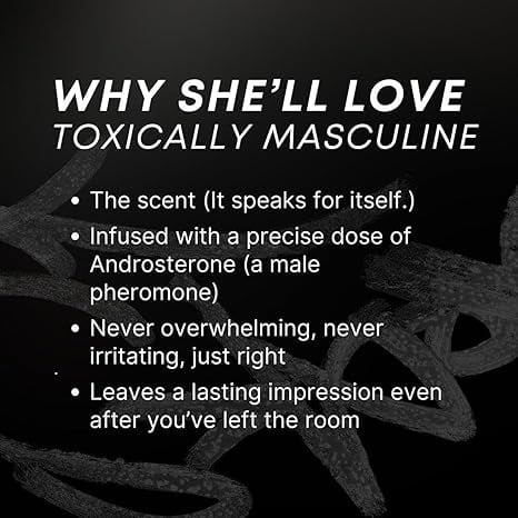 🎁Toxically Masculine - Pheromone Infused Eau de Cologne